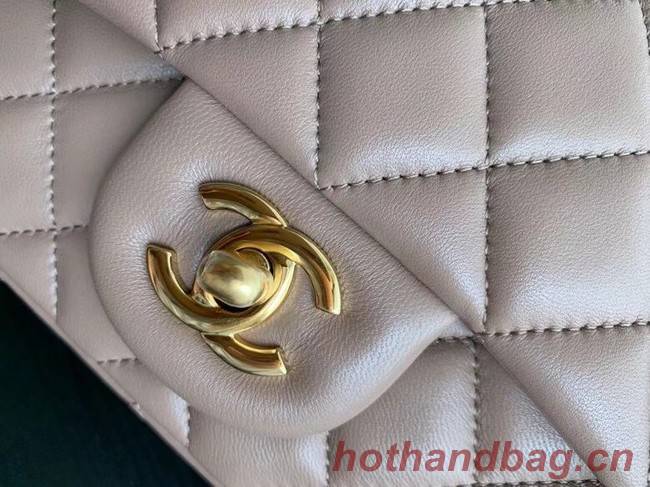 Chanel MINI Flap Bag Original Sheepskin Leather 1116 Taupe