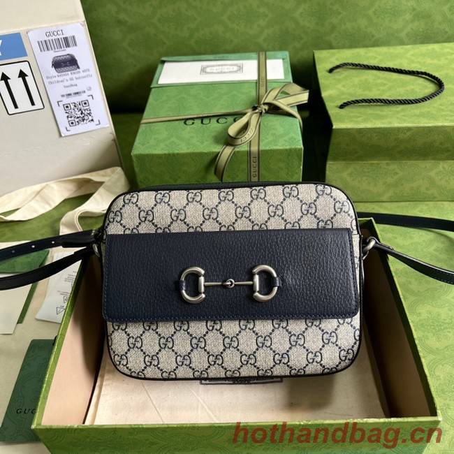 Gucci Horsebit 1955 small bag 645454 blue