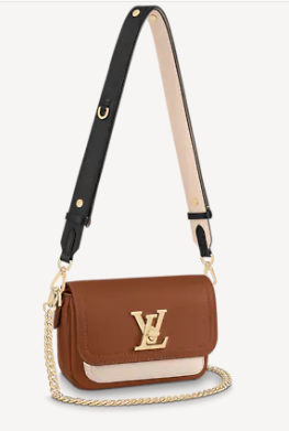 Louis vuitton LOCKME TENDER M59491 Chataigne Brown