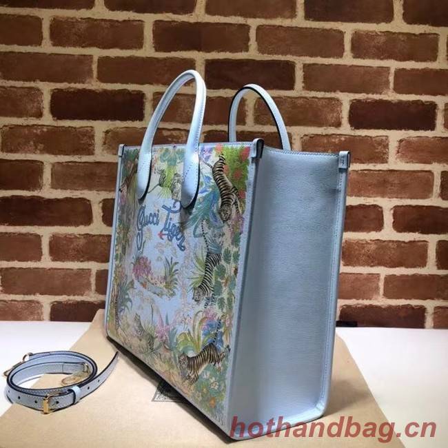 Gucci GG medium tote bag 687827 blue