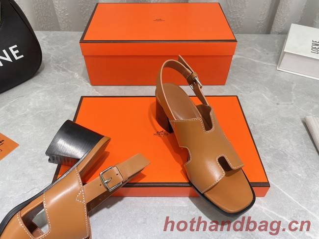 Hermes SANDAL 91085-1 Heel 5.5CM