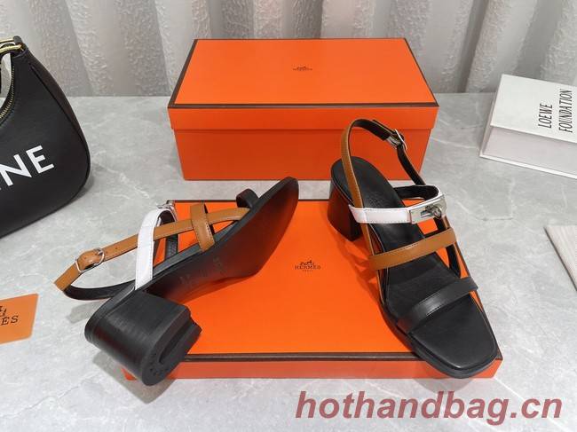 Hermes SANDAL 91086-1 Heel 5.5CM