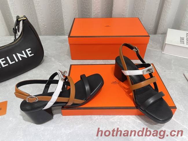 Hermes SANDAL 91086-1 Heel 5.5CM