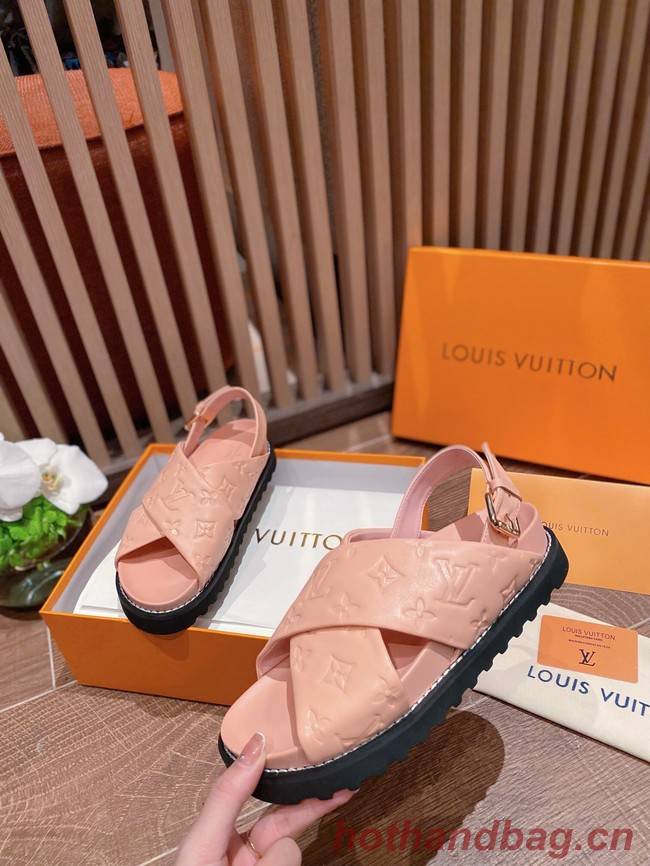 Louis Vuitton SANDAL 91083-1 Heel 2CM