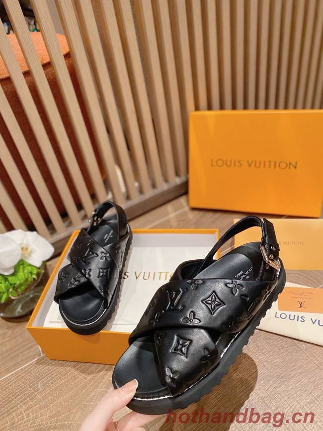 Louis Vuitton SANDAL 91083-2 Heel 2CM