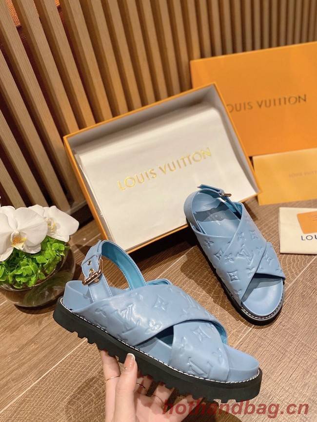 Louis Vuitton SANDAL 91083-4 Heel 2CM