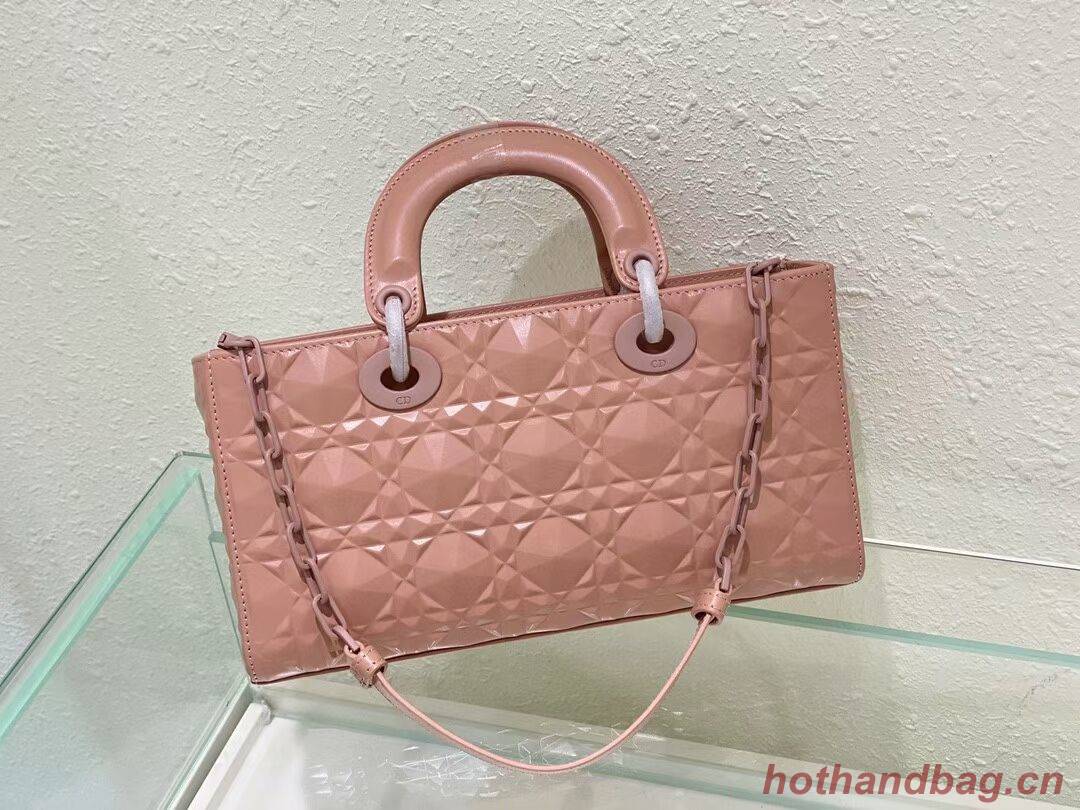 MEDIUM LADY DIOR BAG Cannage Lambskin C2811 pink