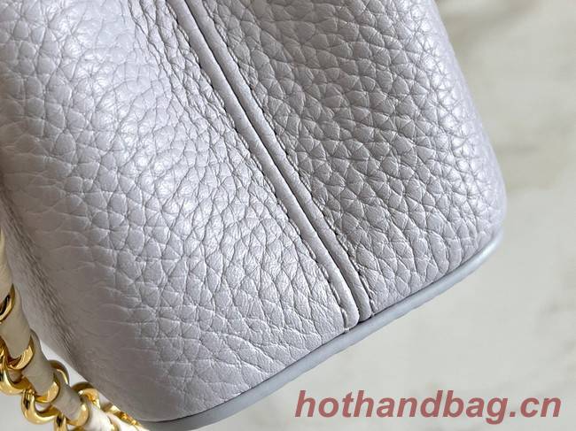 Louis Vuitton CAPUCINES PM M57228 Pearl White