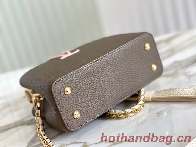 Louis Vuitton CAPUCINES PM M57228 Smokey Brown Green