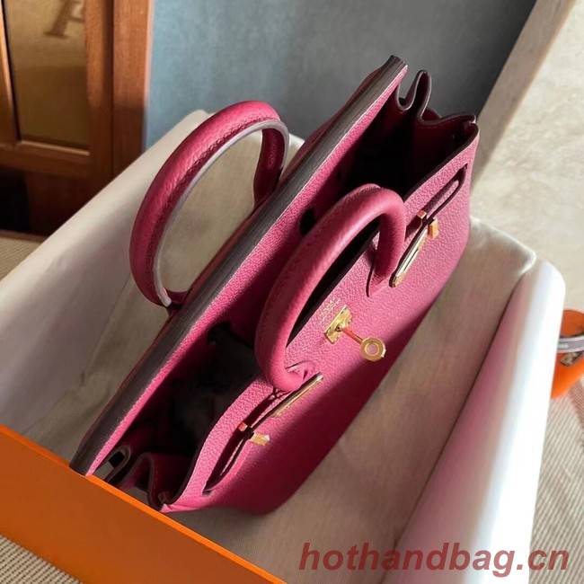 Hermes original Togo Leather HB25O Burgundy