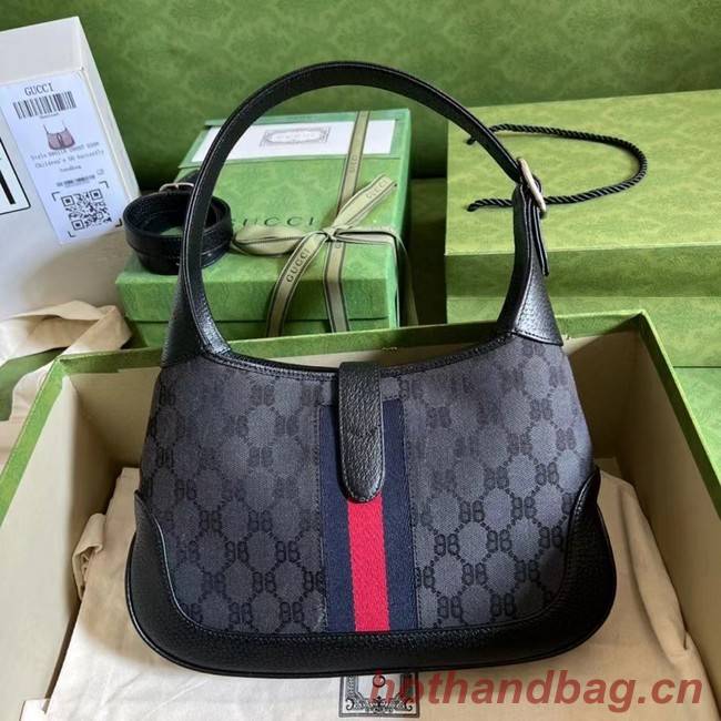 Gucci The Hacker Project small Jackie 1961 bag 636706 black