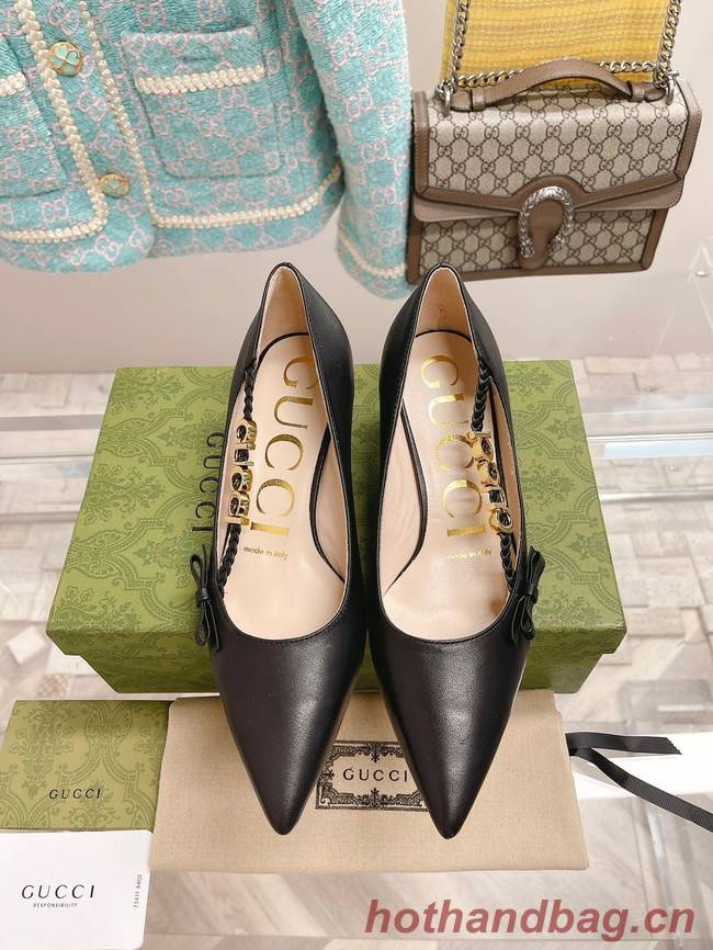 Gucci Shoes 15219-1 Heel 5CM 