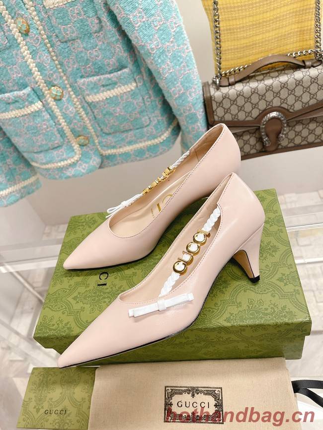 Gucci Shoes 15219-2 Heel 5CM