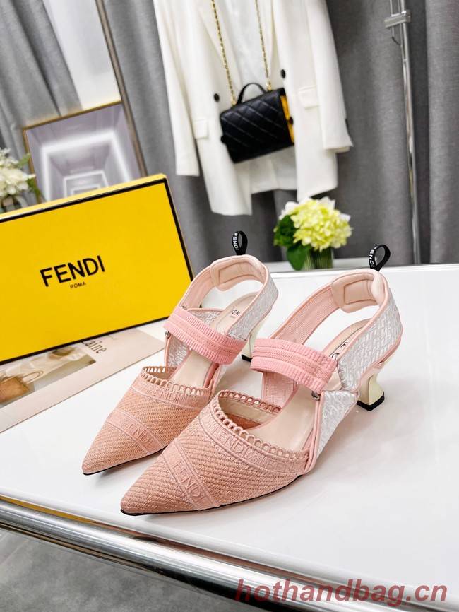 Fendi SANDAL 91029-5 Heel 5.5CM