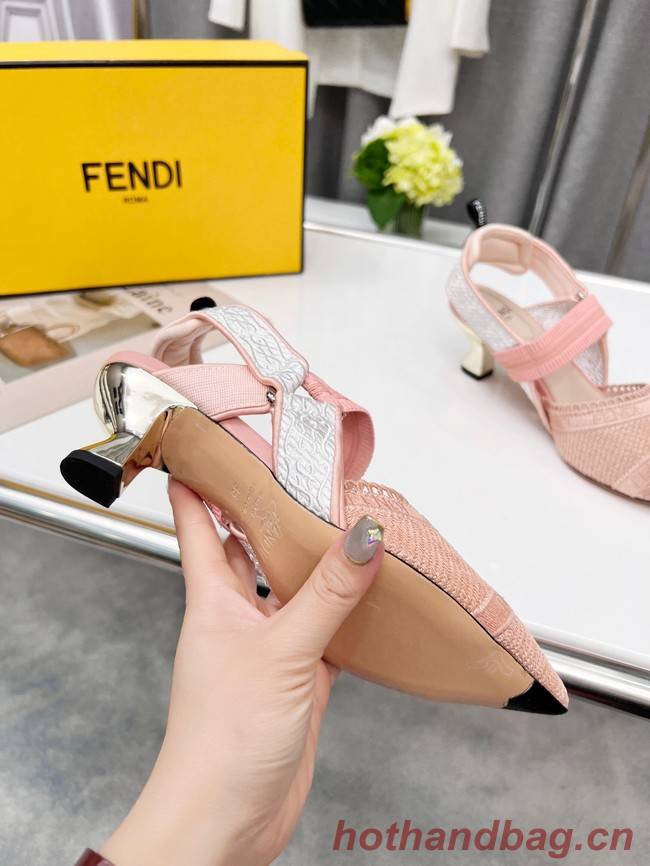 Fendi SANDAL 91029-5 Heel 5.5CM