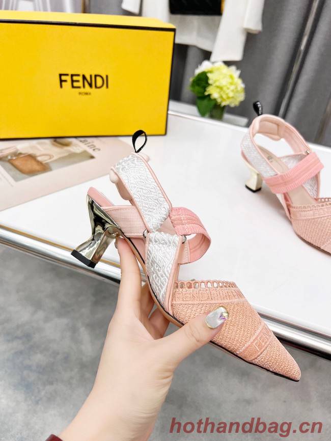 Fendi SANDAL 91029-5 Heel 5.5CM