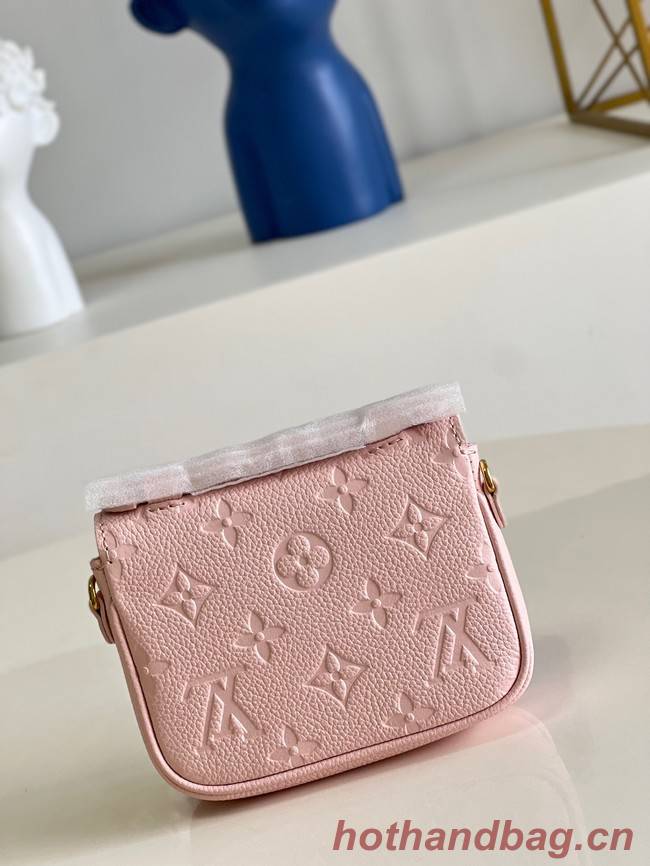 Louis Vuitton Monogram Empreinte POCHETTE METIS BB M81390 pink