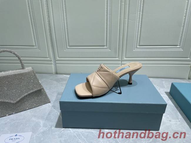 Prada slipper 34201-3 Heel 6.5CM