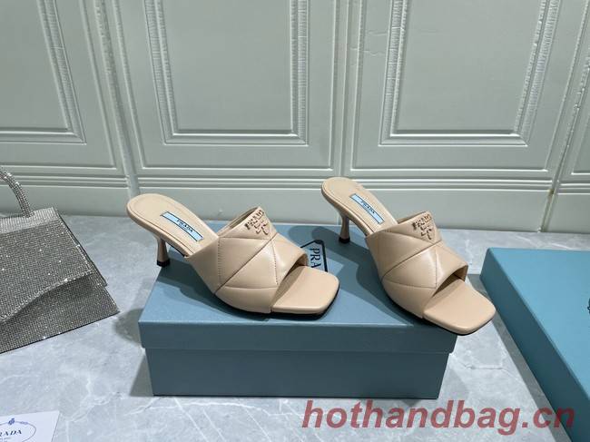 Prada slipper 34201-3 Heel 6.5CM