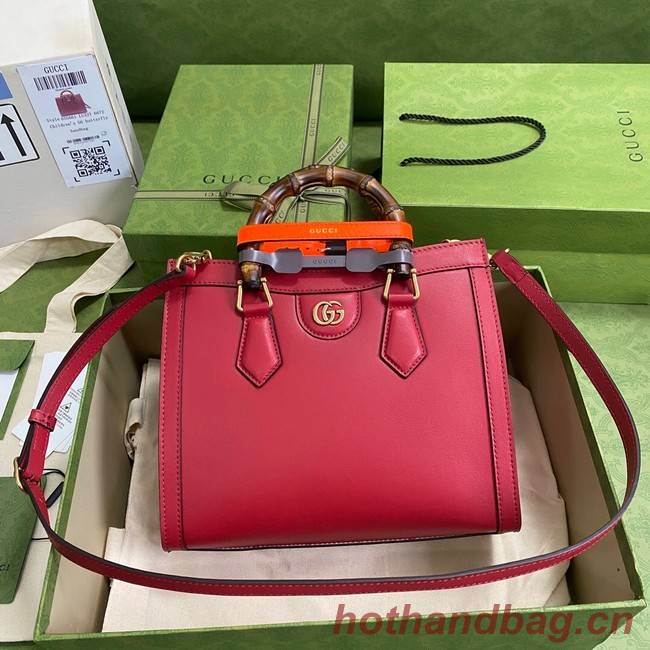 Gucci Diana small tote bag 660195 red