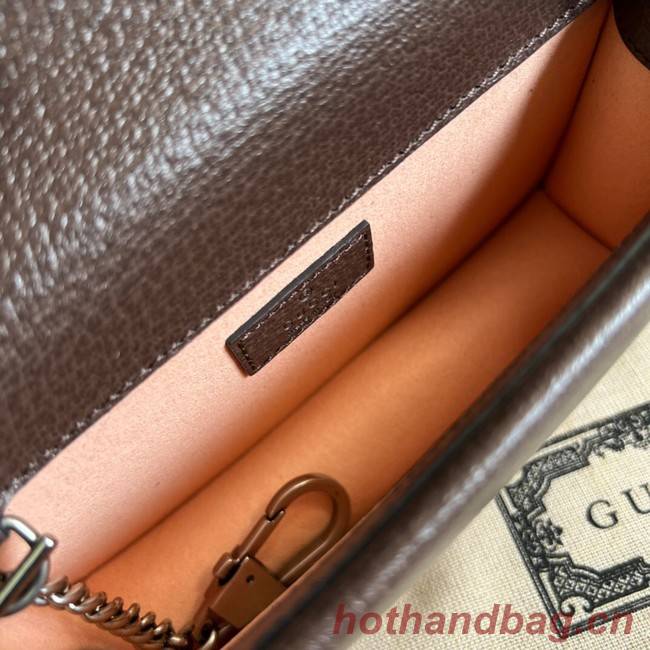 Gucci Dionysus jumbo GG super mini bag 476432 Brown