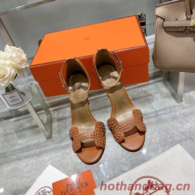 Hermes SANDAL 56891-1 Heel 7CM