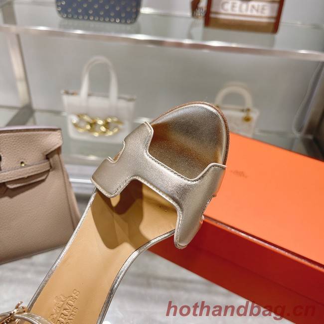 Hermes SANDAL 56891-4 Heel 7CM