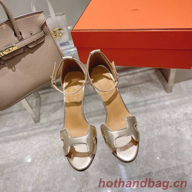 Hermes SANDAL 56891-4 Heel 7CM