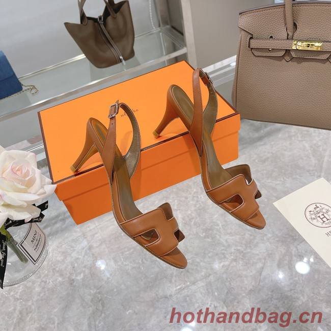 Hermes SANDAL 56893-3 Heel 5CM