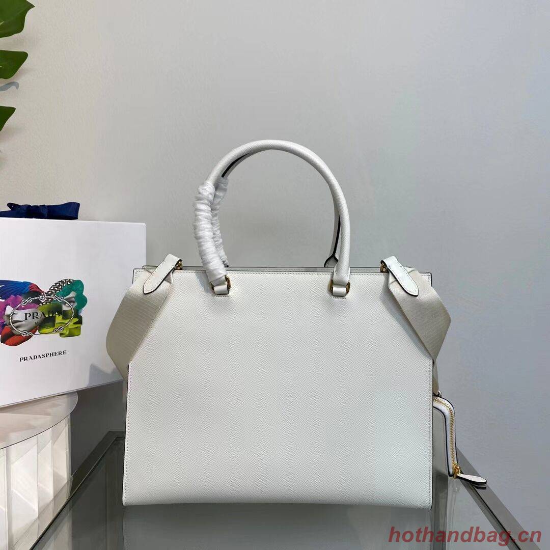 Prada Kristen Saffiano bag 1BD355 white