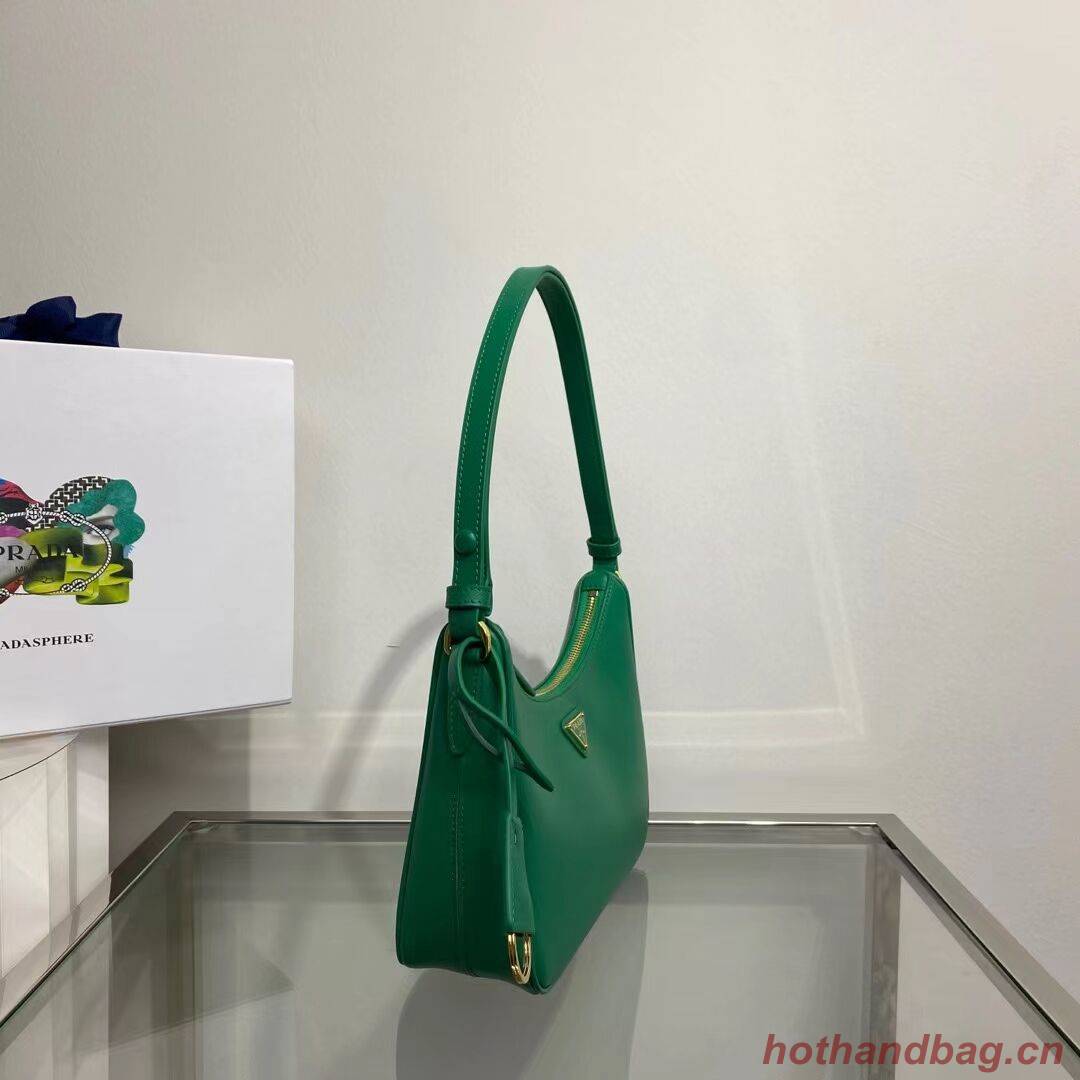 Prada Small Saffiano leather shoulder bag 1BD330 green