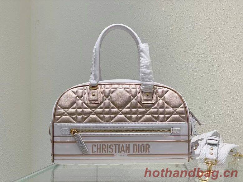 DIOR medium leather tote Bag C9189 gold