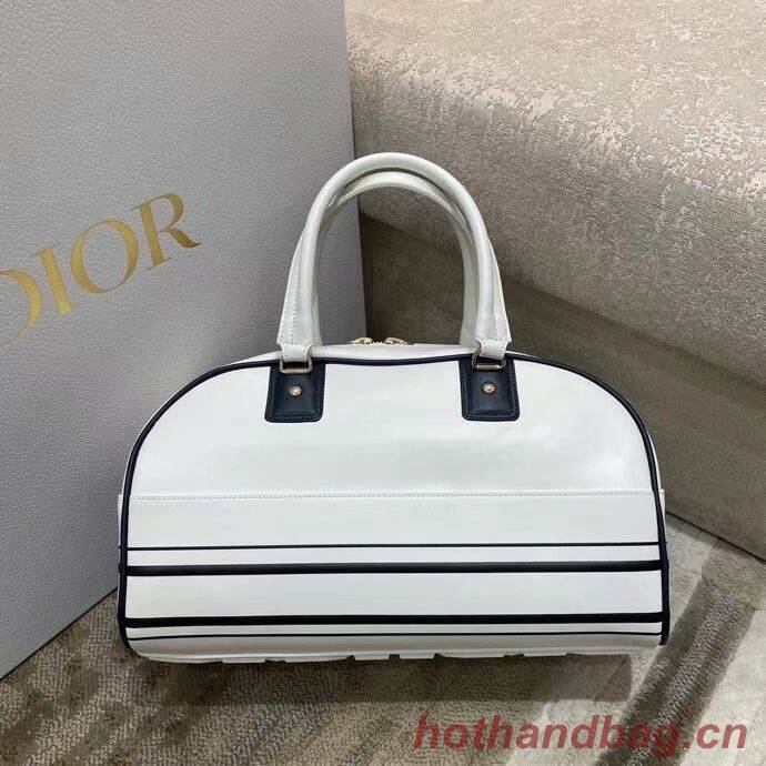 DIOR medium leather tote Bag C9189 white