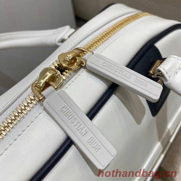 DIOR medium leather tote Bag C9189 white