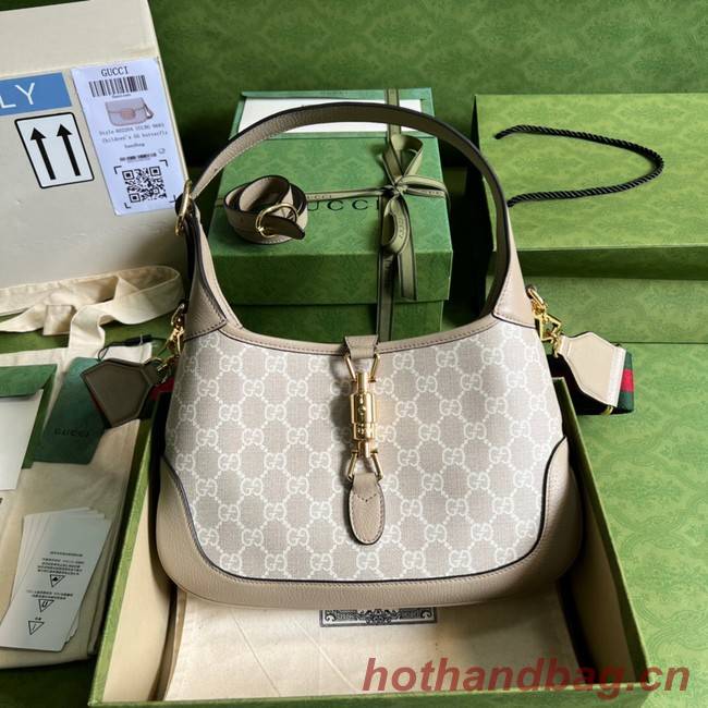 Gucci Jackie 1961 small GG shoulder bag 678843 Beige