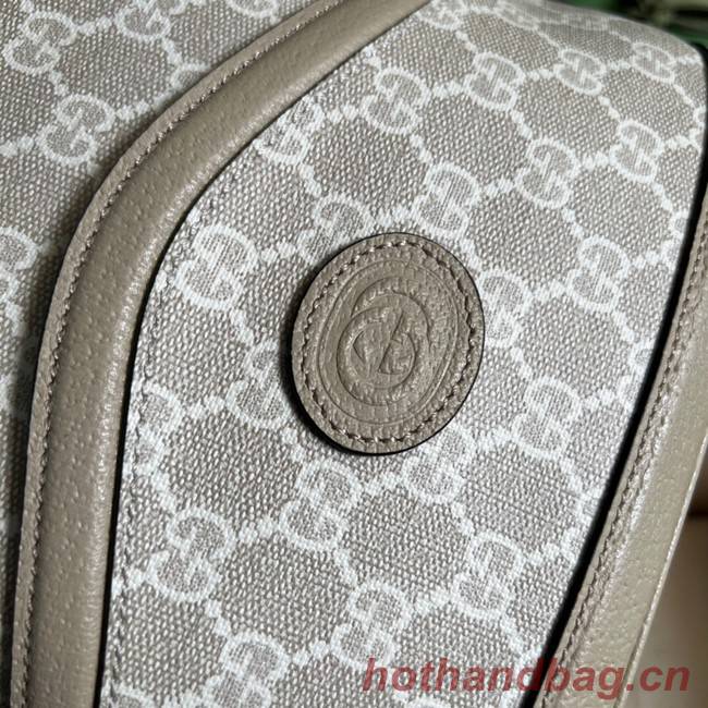 Gucci Large shoulder bag with Interlocking G 696011 Beige