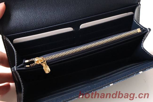 Louis Vuitton SARAH WALLET M81183 Navy Blue