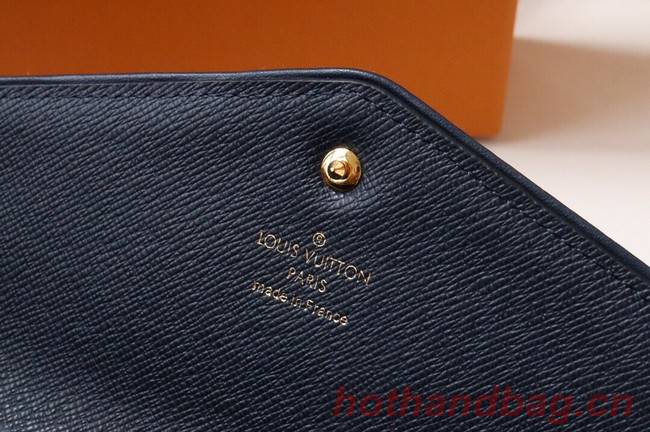 Louis Vuitton SARAH WALLET M81183 Navy Blue