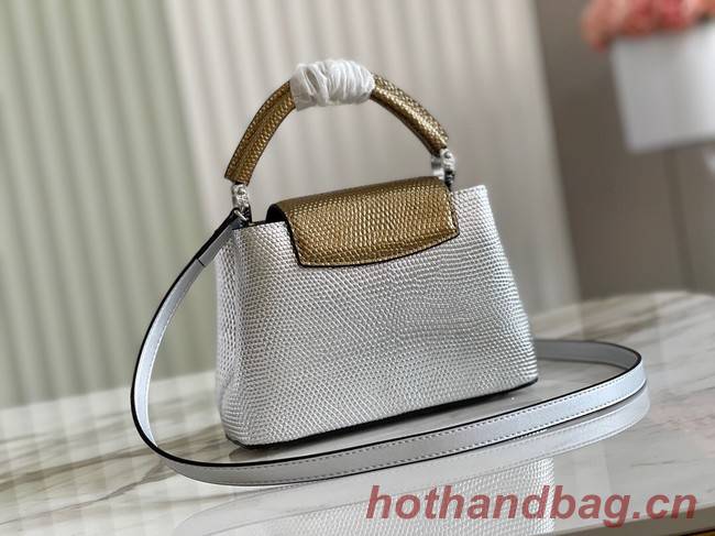 Louis Vuitton CAPUCINES MINI M59268 silver