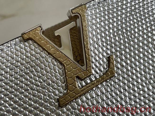 Louis Vuitton CAPUCINES MINI M59268 silver