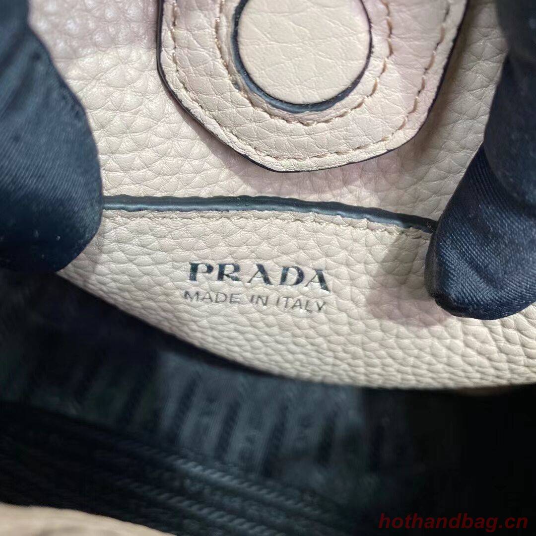 Prada Leather mini shoulder bag 1BH191 pink