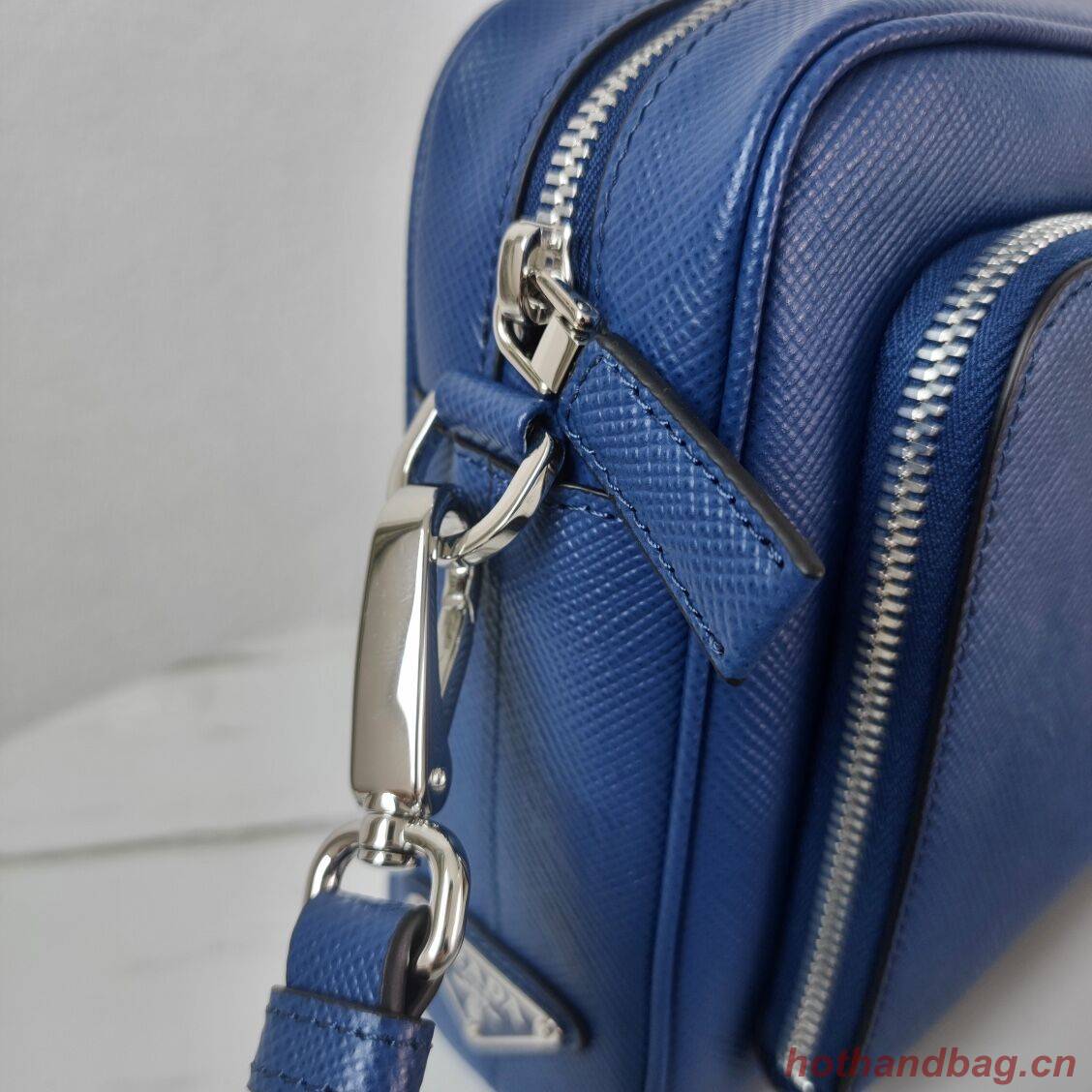 Prada Re-Edition 2005 Saffiano leather bag 2HD052 blue