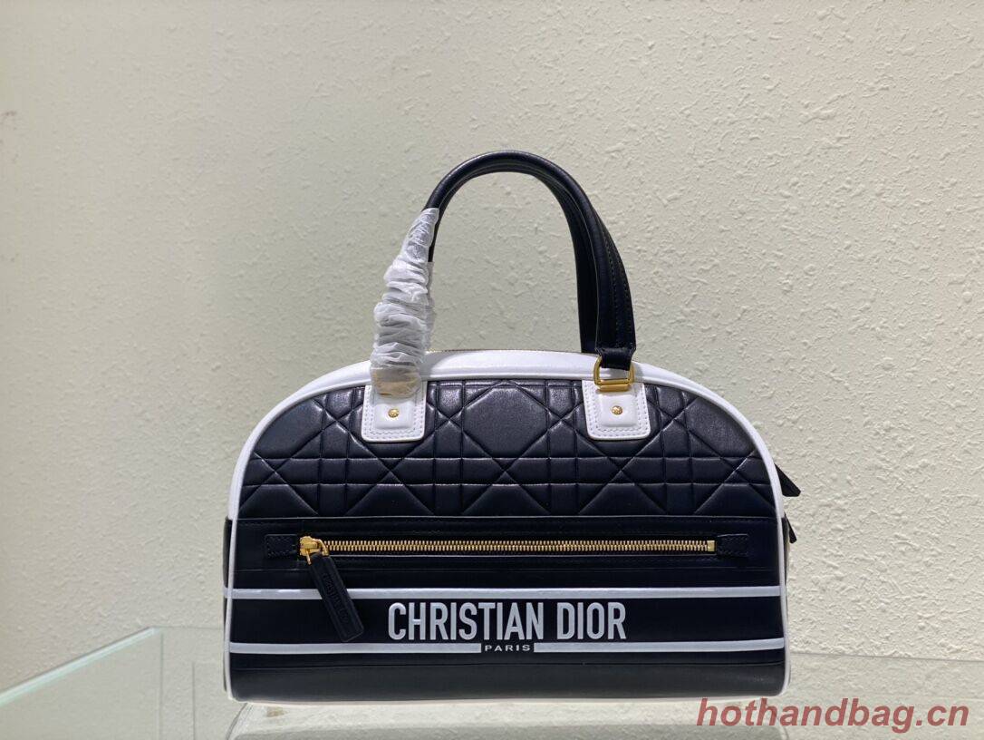 DIOR medium leather tote Bag B9189 black