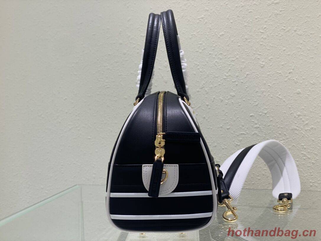 DIOR medium leather tote Bag C9189 black