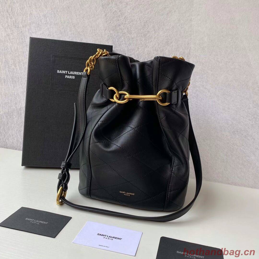 Yves Saint Laurent Calf leather bag Y677822 black