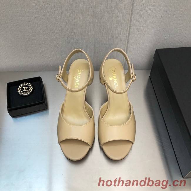 Chanel SANDAL 18535-1 Heel 8CM