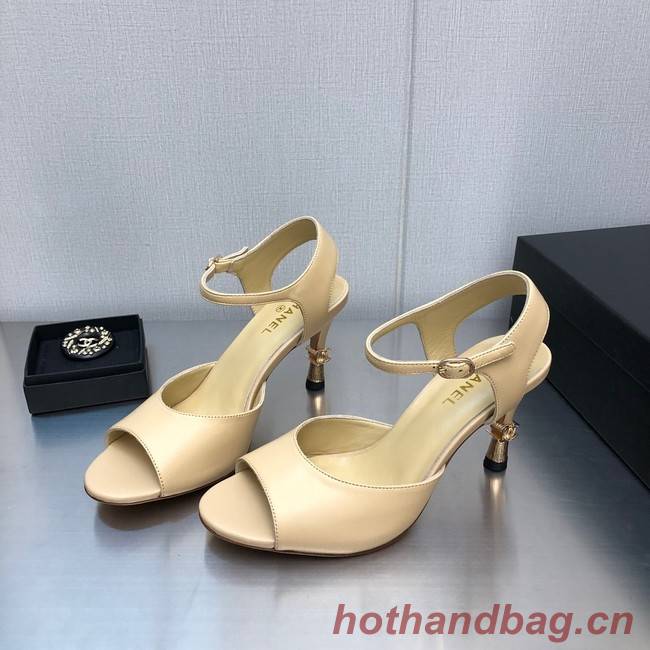 Chanel SANDAL 18535-1 Heel 8CM