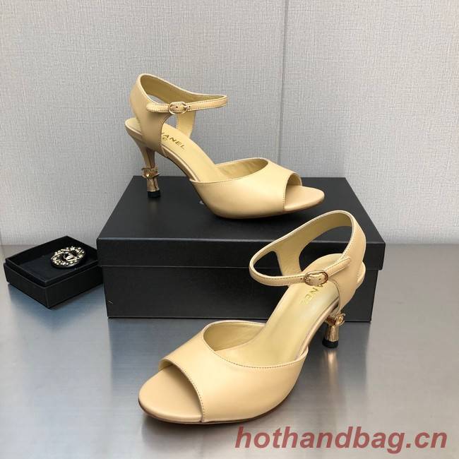 Chanel SANDAL 18535-1 Heel 8CM