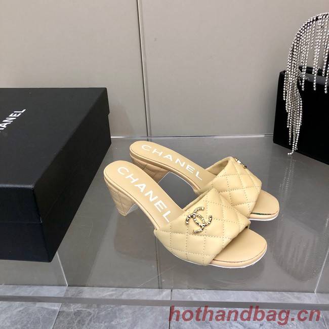 Chanel slipper 65125-1 Heel 6CM