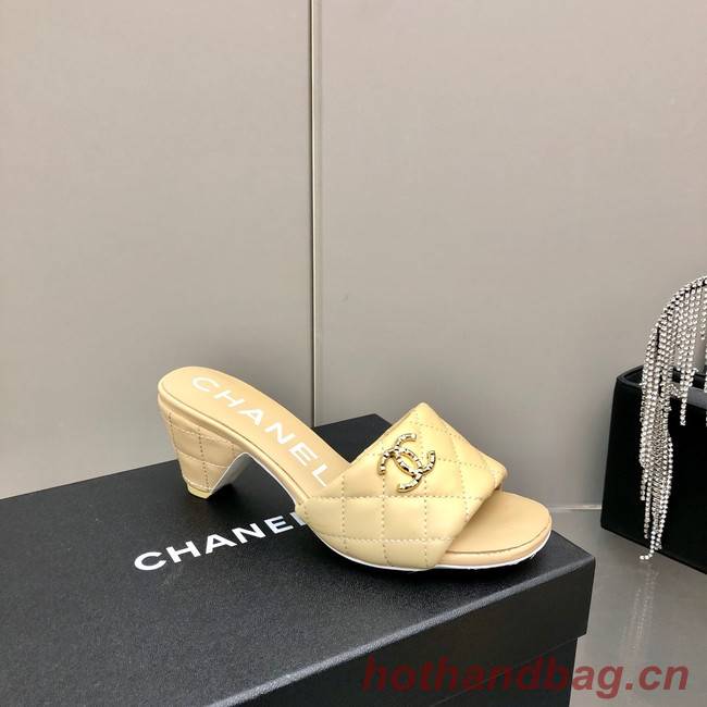 Chanel slipper 65125-1 Heel 6CM